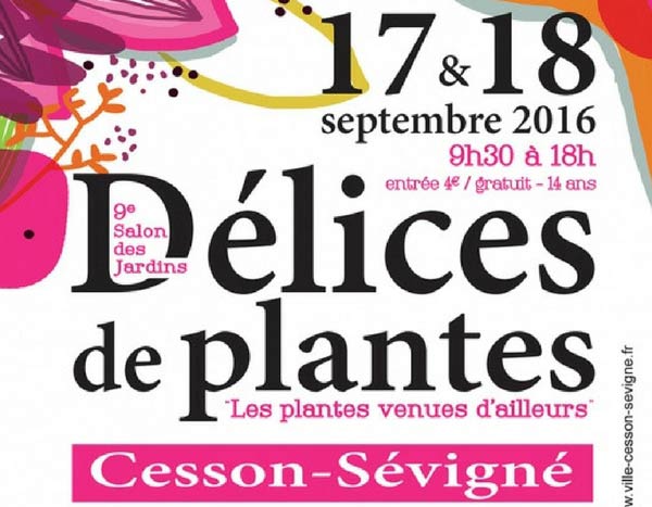 Délices de Plantes 2016 à Cesson-Sévigné