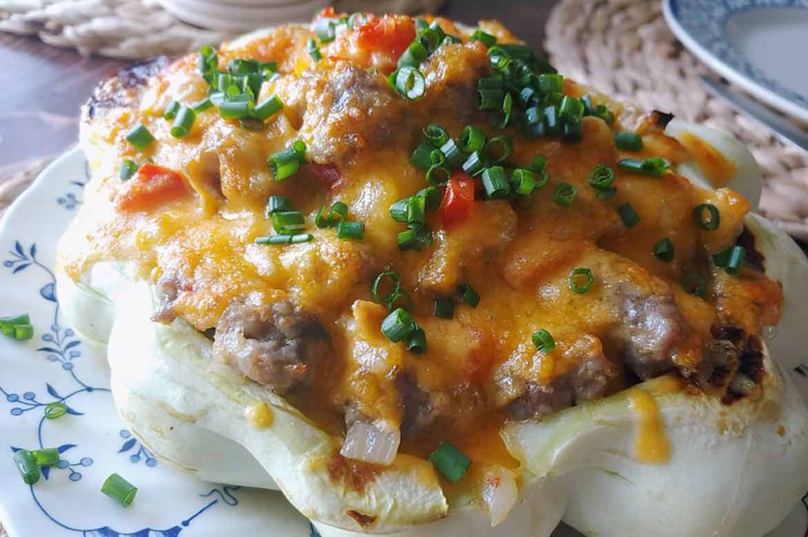 Pâtisson farci ©sk - Flickr