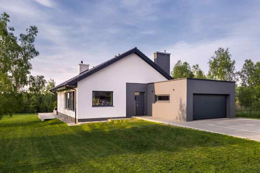 placer disposer arbres sur jardin nu vierge