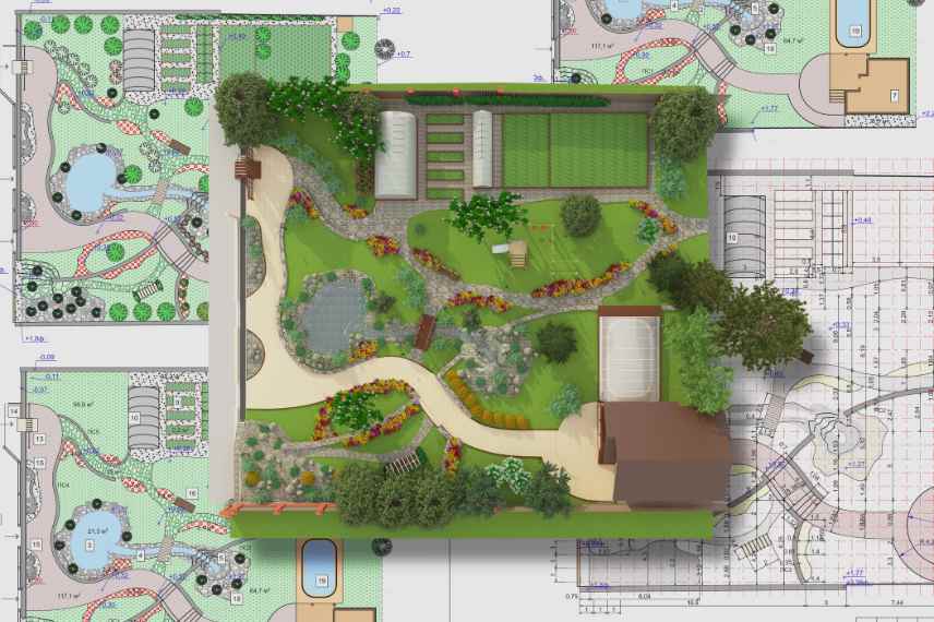 jardin carre exemples amenagement