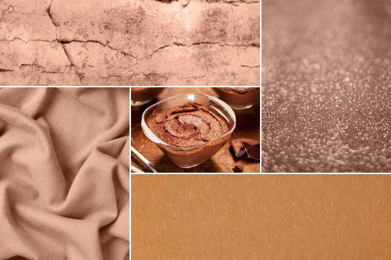 Couleur de l'année 2025 - Mocha Mousse