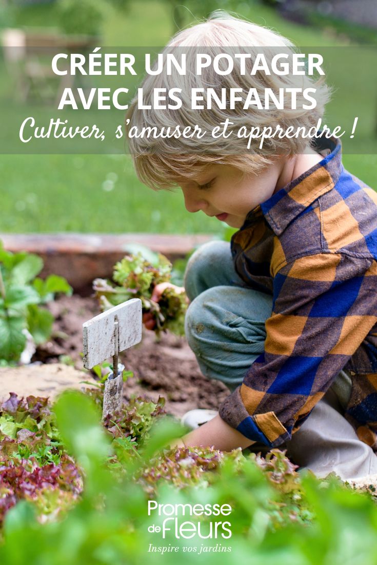 faire un potager avec les enfants