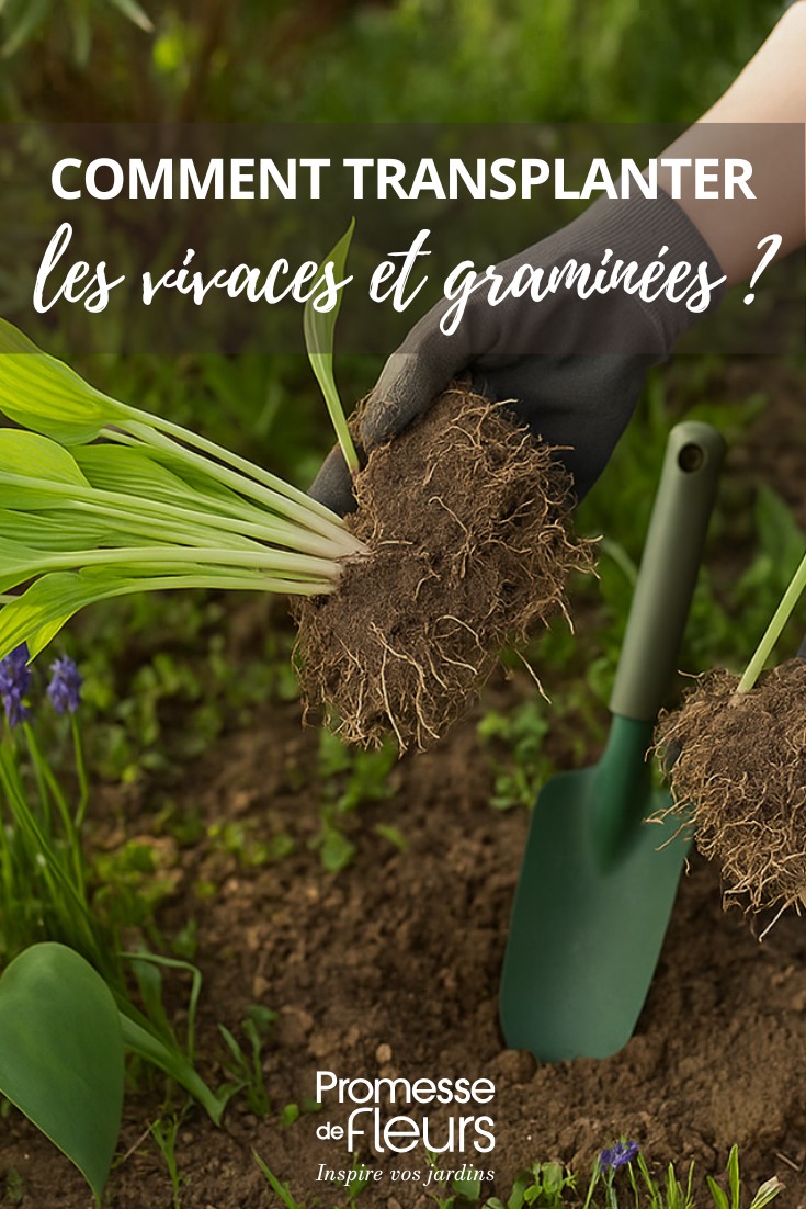 Conseils pour transplanter les vivaces et graminées