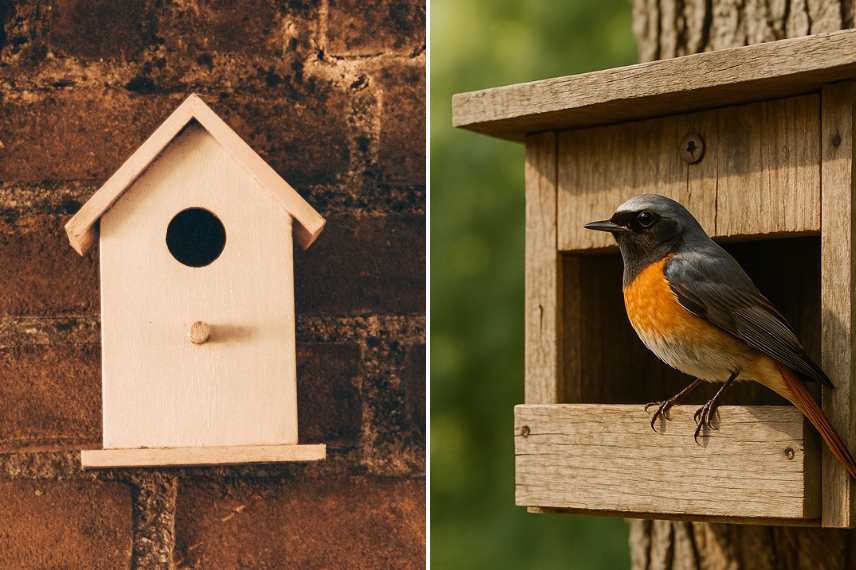 nichoirs oiseaux : modèles et installation