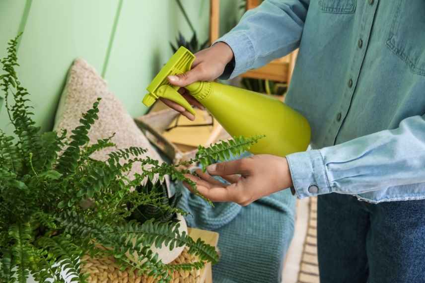 fougère de boston brumisation