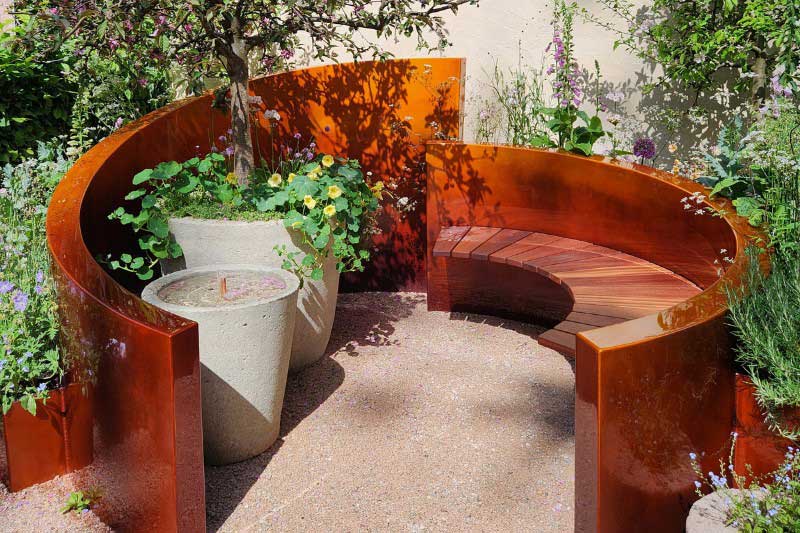 Jardin primé Chelsea Flower Show, Microbes and Minds Garden