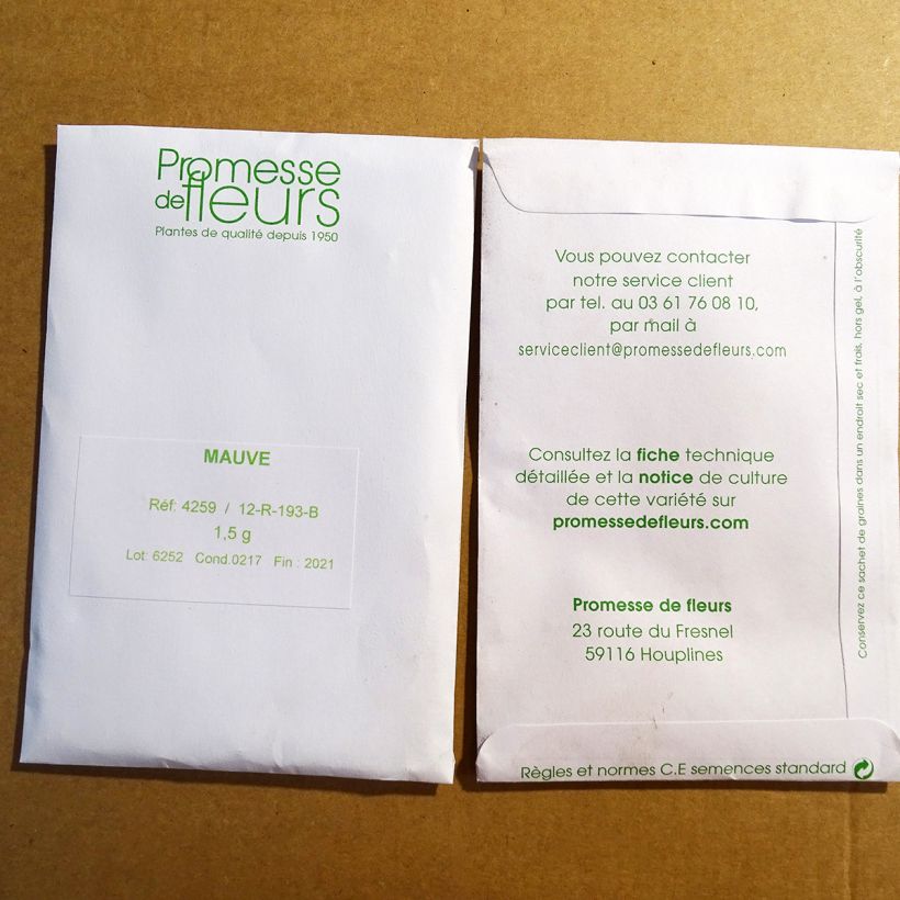 Example of Graines de Malva sylvestris - Grande Mauve, Mauve des bois le sachet de +/- 450 graines environ (minimum 1,5g) as you get