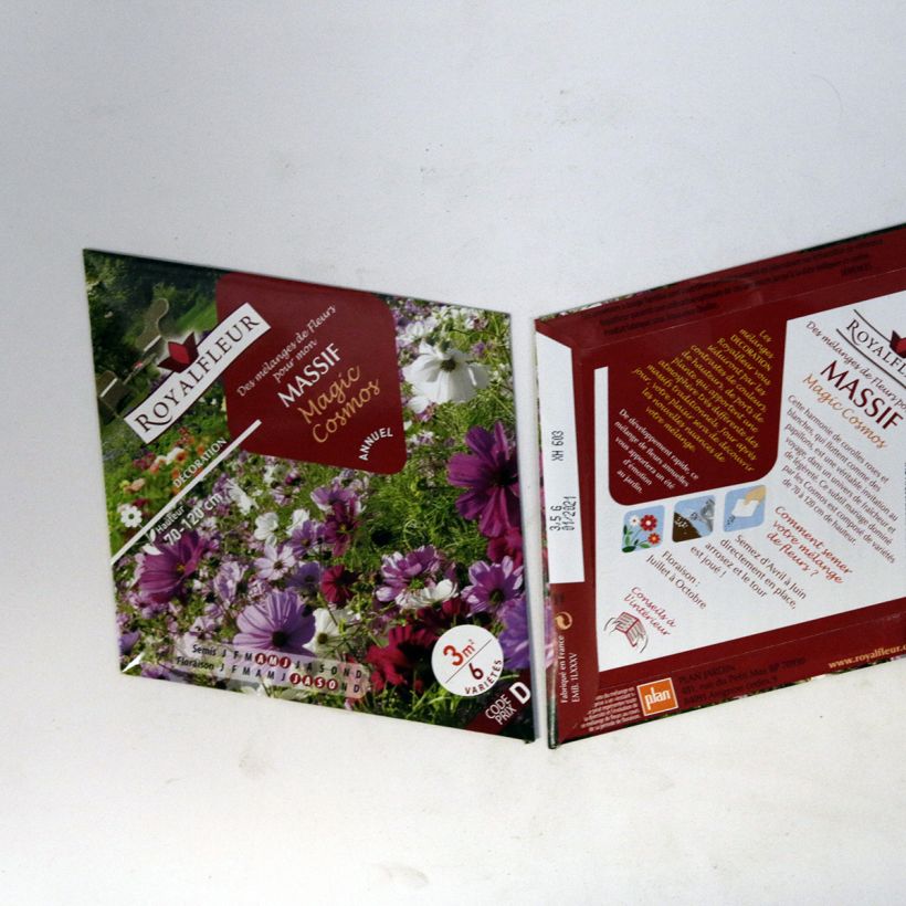 Example of Mélange pour massif Magic Cosmos - Sachet 3m2 Boite pour 3 m² as you get