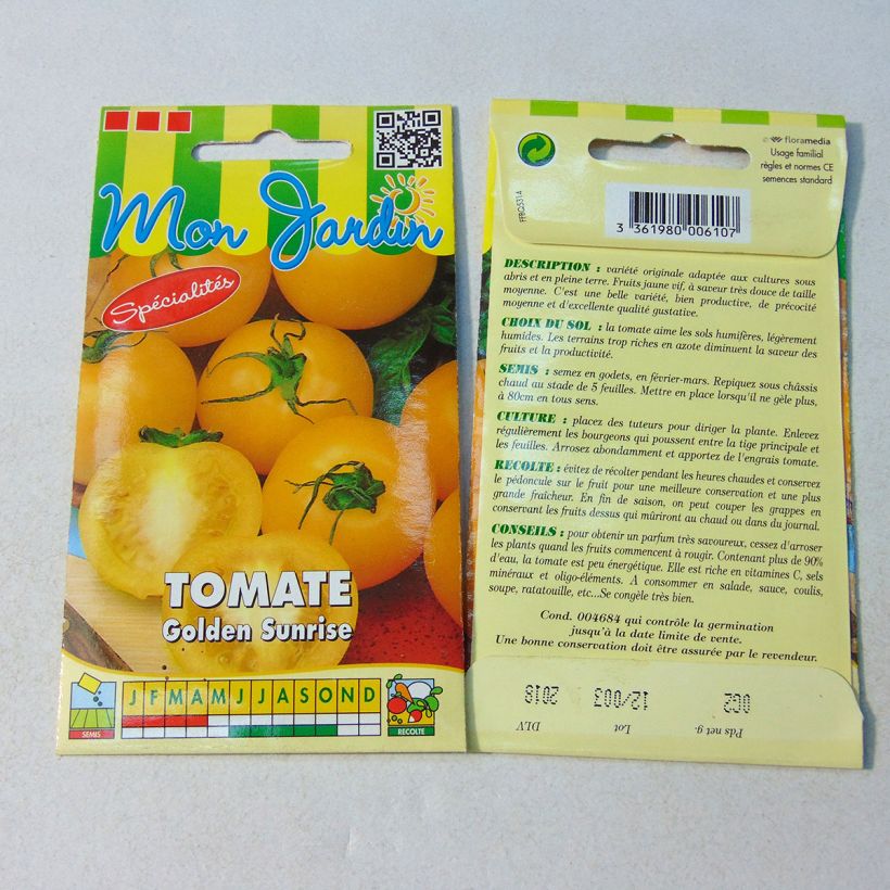 Example of Tomate Golden Sunshine - Tomate Grappe le sachet de 60 graines environ (0.2g) as you get