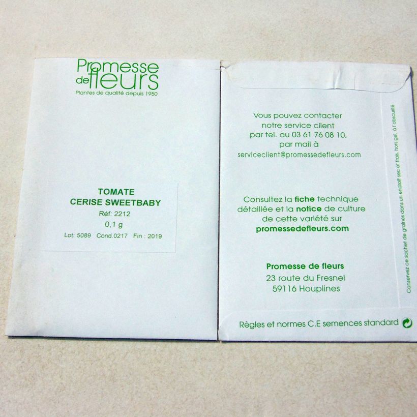 Example of Tomate Sweetbaby - Tomate cerise  le sachet de 30 graines environ (minimum 0,1g) as you get