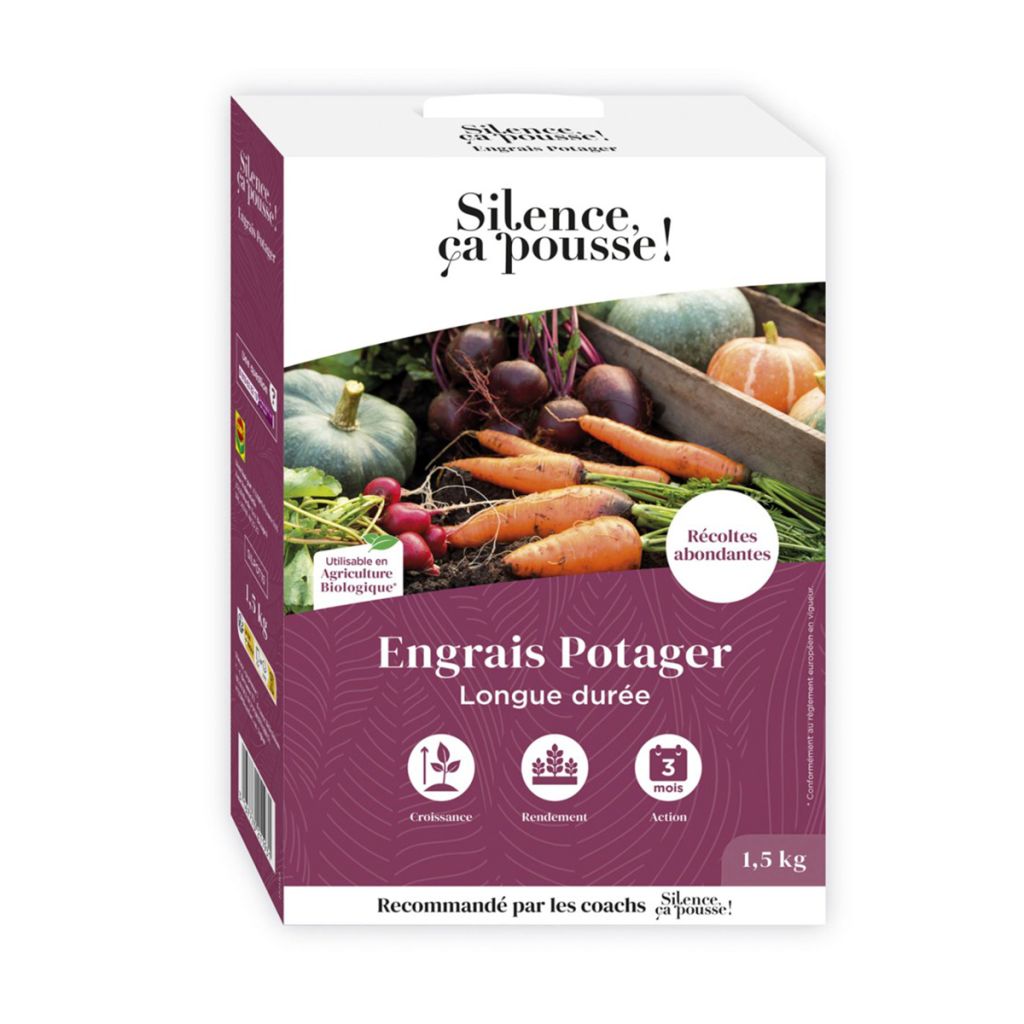 Engrais potager UAB Silence ça pousse !