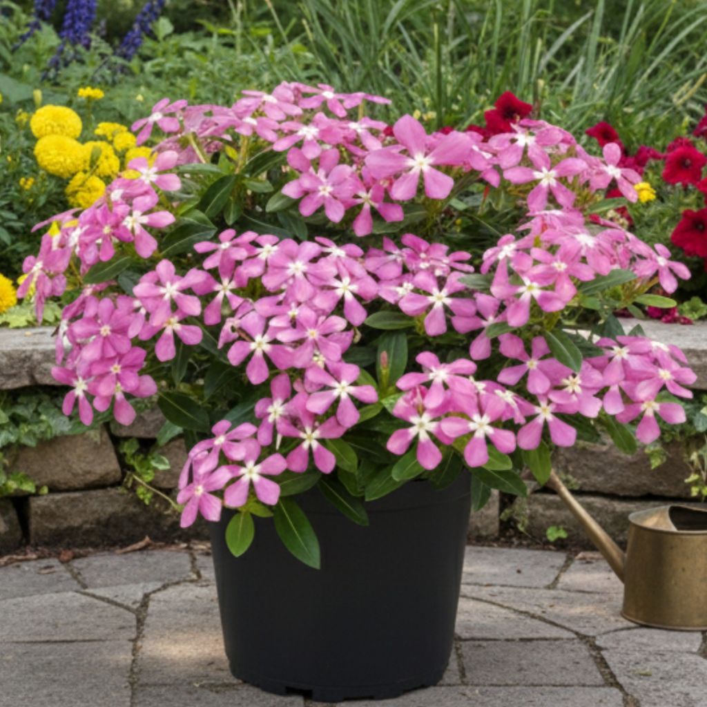 Pervenche de Madagascar Soiree Pink White Eye - Catharanthus roseus