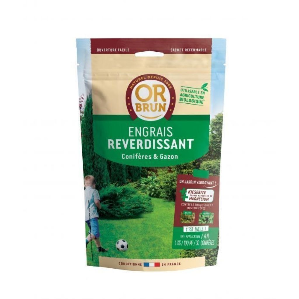 Kieserite engrais reverdissant Or Brun 1 kg