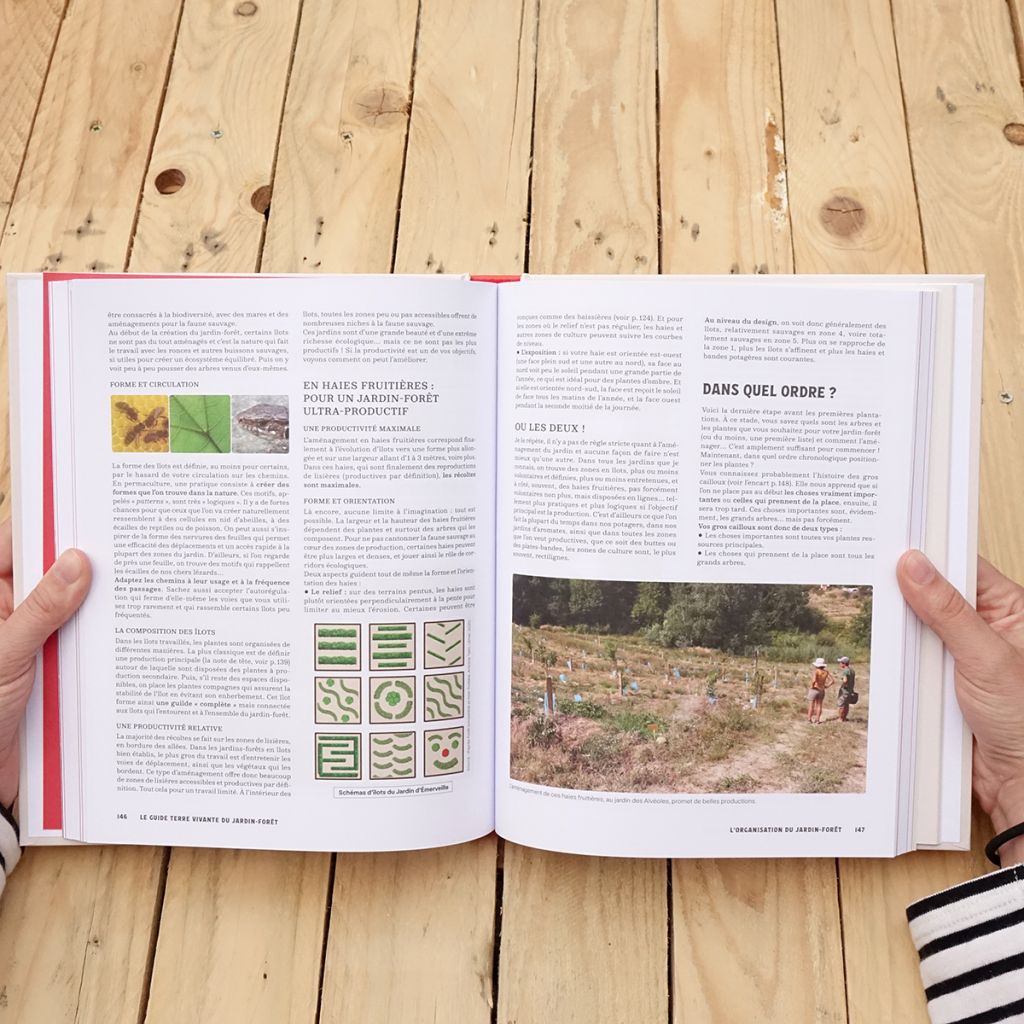 Le Guide Terre vivante du jardin forêt - Le Jardin d'Emerveille