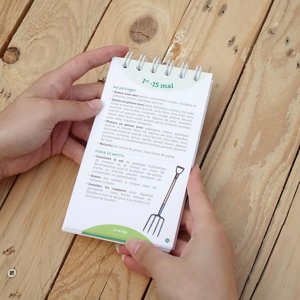 Les antisèches de Terre vivante : Travaux de saison