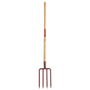 Fourche à bêcher Terracotta avec manche en bois pomme Leborgne