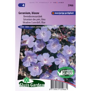 Graines de Géranium vivace des prés - Geranium pratense