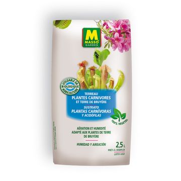 Terreau Plantes Terre de Bruyère DCM UAB - différents conditionnements disponibles